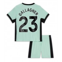 Camiseta Chelsea Conor Gallagher #23 Tercera Equipación Replica 2023-24 para niños mangas cortas (+ Pantalones cortos)